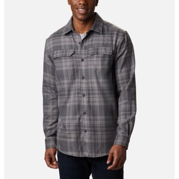 Pánské Košile Columbia Silver Ridge 2.0 Flannel Big Tmavě Šedé ZQDEVW452